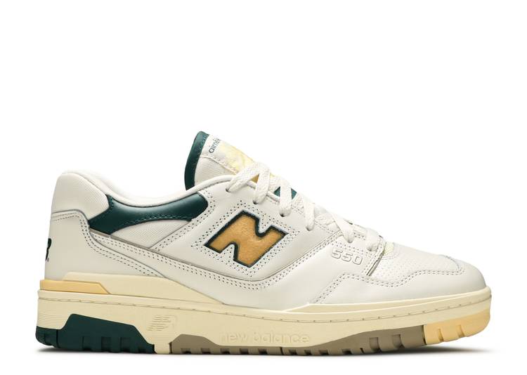Davenzarry | New Balance Aime Leon Dore x 550 'Green Yellow' | View 1