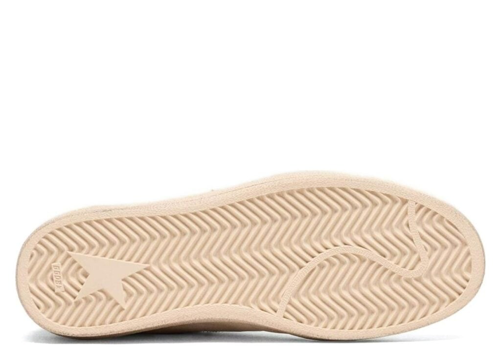 Davenzarry | Golden Goose Ball Star Butter Leather Sage Green Suede Coral Heel Tab - Women's | View 5