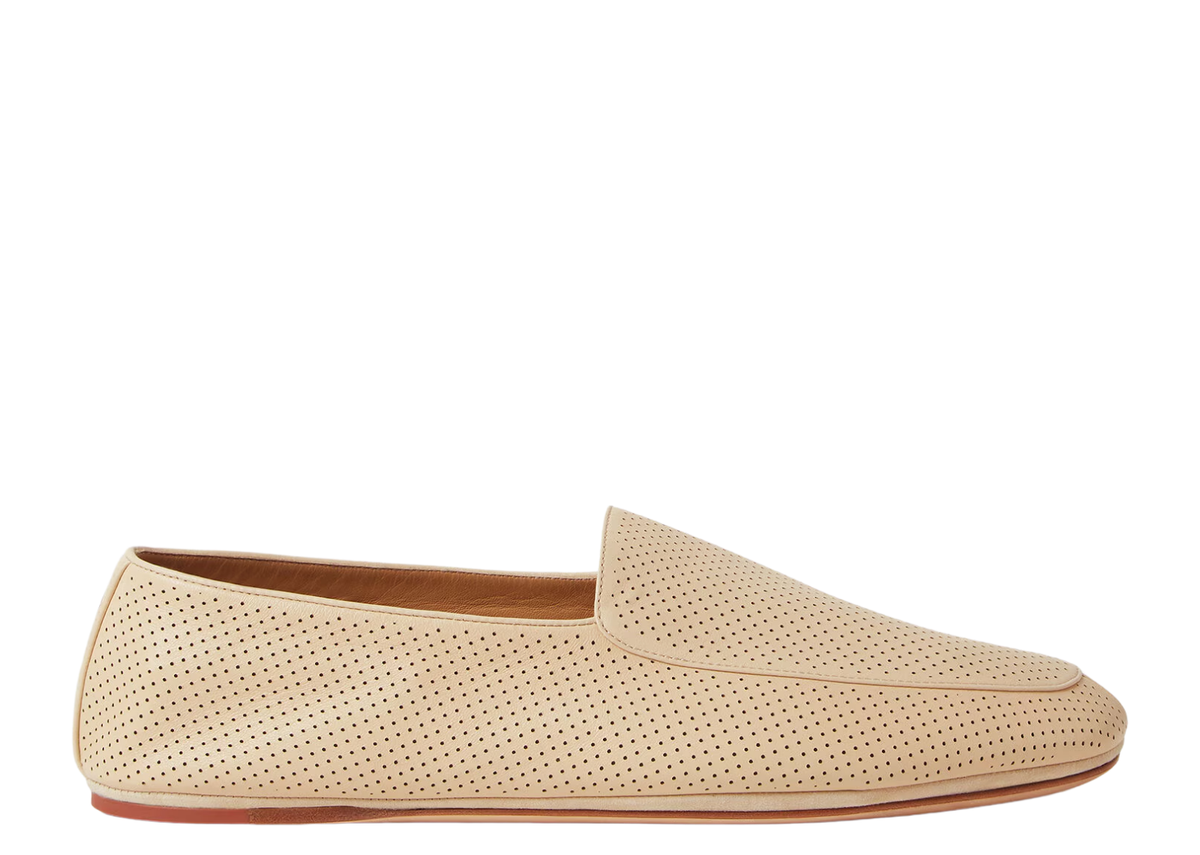 Davenzarry | Loro Piana Anton Walk Loafer Lambskin Desert Bloom | View 1