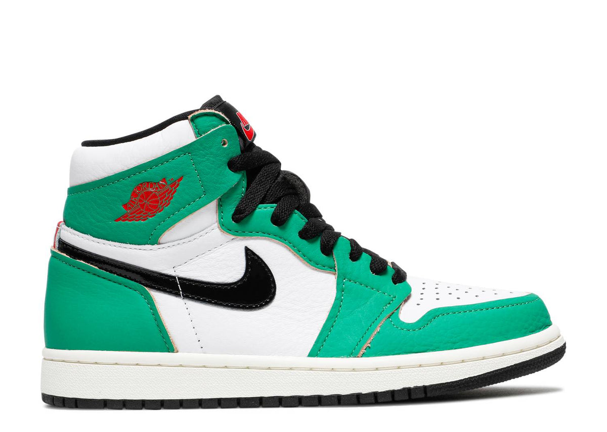 Davenzarry | Women's Air Jordan 1 Retro High OG 'Lucky Green' | View 1