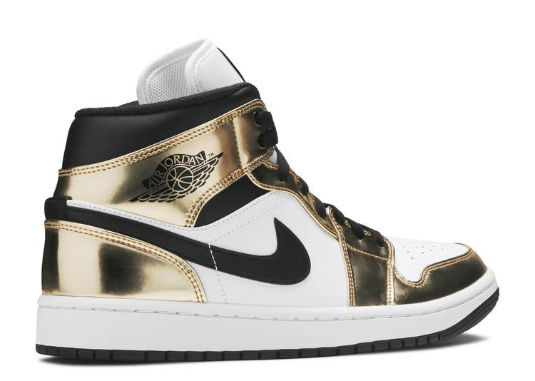 Davenzarry - Air Jordan 1 Mid SE 'Metallic Gold' - Image 3