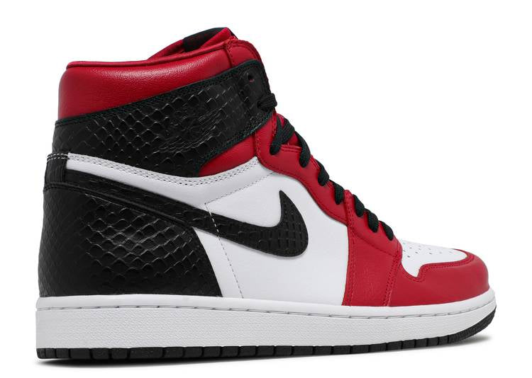 Davenzarry | Women's Air Jordan 1 Retro High OG 'Satin Red' | View 3