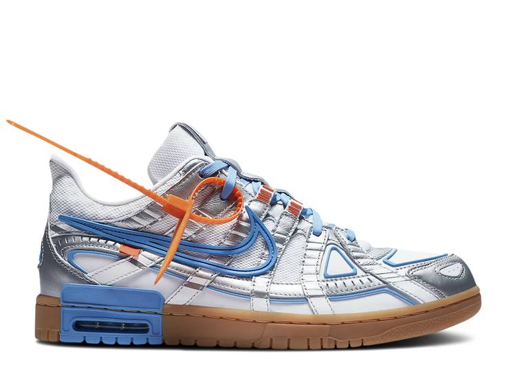 Davenzarry | Off-White x Air Rubber Dunk 'University Blue' | View 1