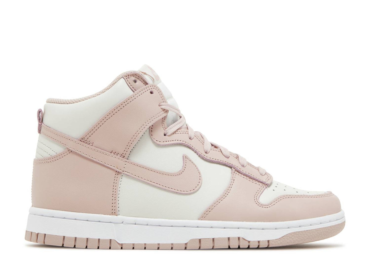 Davenzarry | Women's Dunk High Pink 'Oxford' | View 1