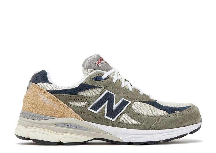 Davenzarry - New Balance Teddy Santis x 990V3 Made In USA 'Grey' - Image 1