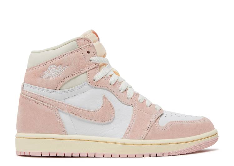 Davenzarry | Women's Air Jordan 1 Retro High OG 'Washed Pink' | View 1