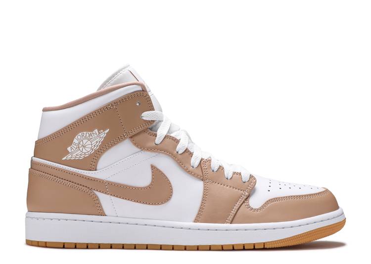 Air Jordan 1 Mid 'Tan Gum'
