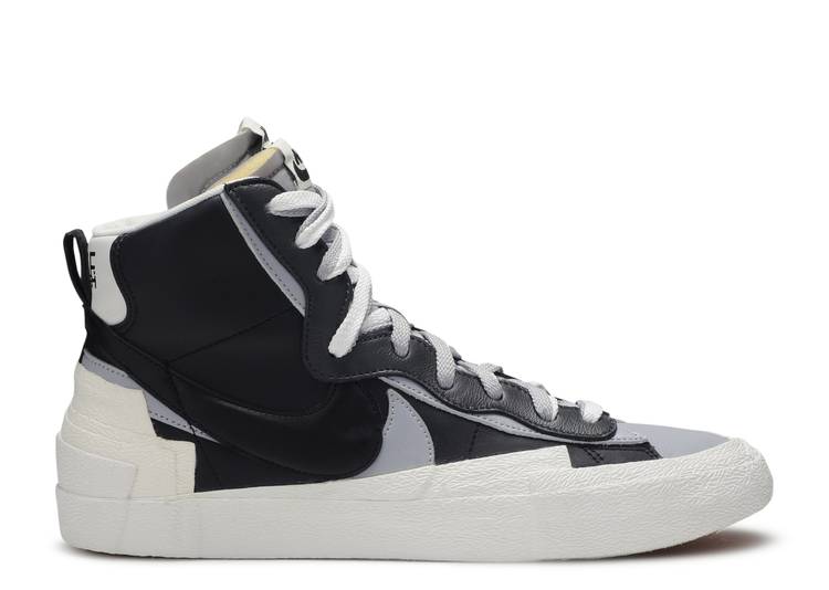 Davenzarry | Sacai x Blazer Mid 'Black Grey' | View 1