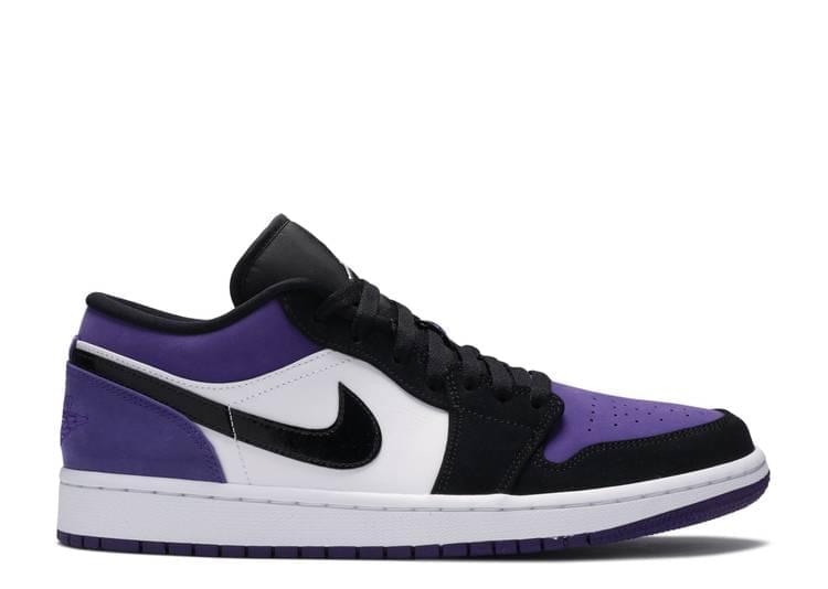 Davenzarry | Air Jordan 1 Low 'Court Purple' | View 1