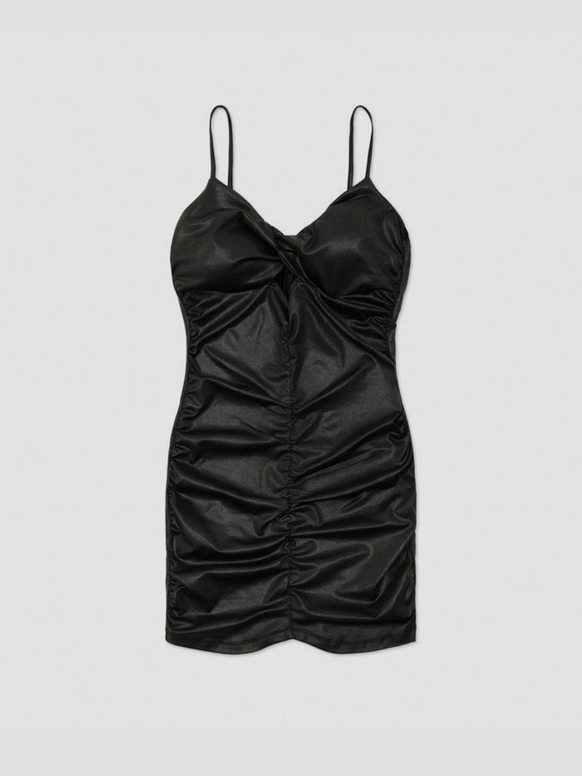 Fushya SMFK "dressinvite" Experiences Street Leather Dress