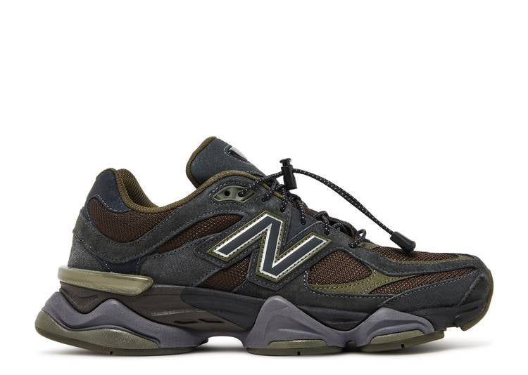 Davenzarry - New Balance 9060 'Blacktop Dark Moss' - Image 1