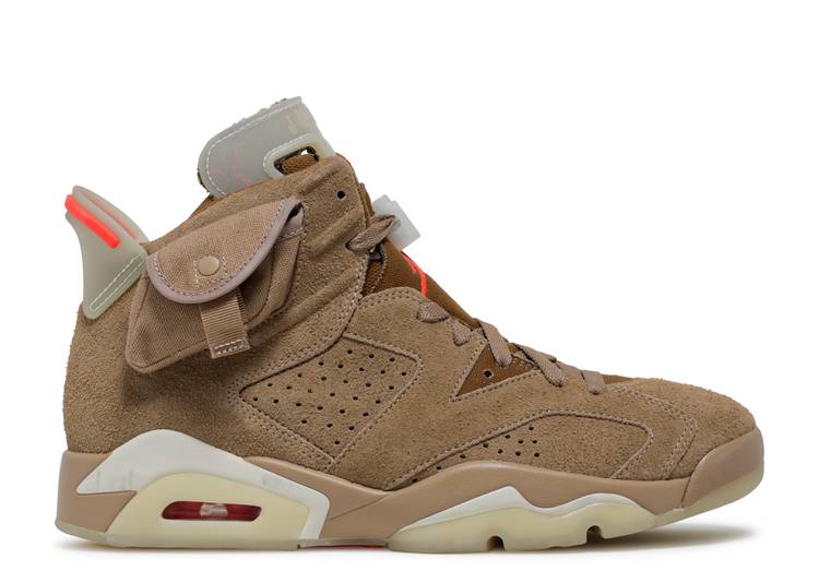 Davenzarry - Travis Scott x Air Jordan 6 Retro 'British Khaki' - Image 1