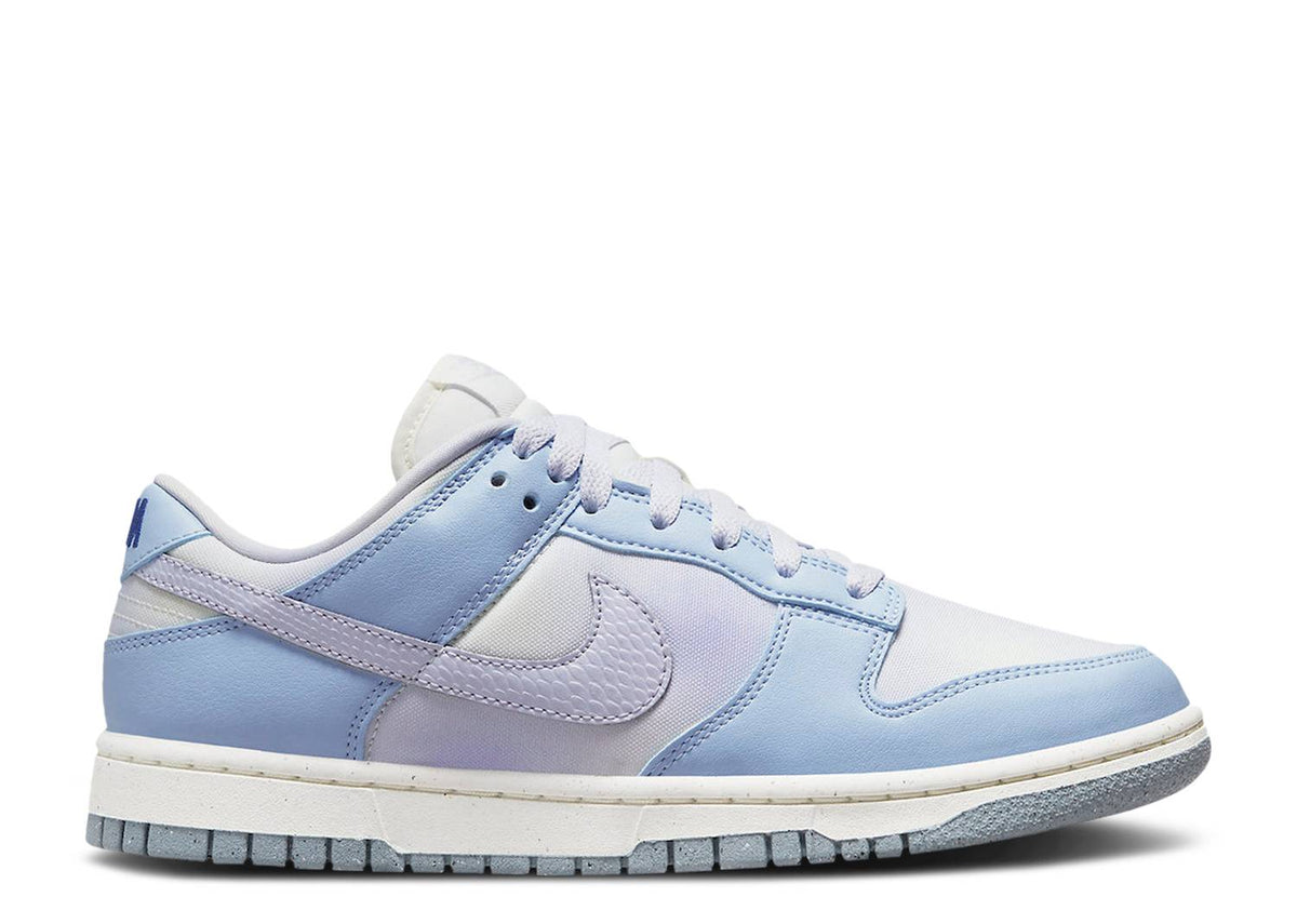 Davenzarry | Women's Dunk Low Blue 'Airbrush' | View 1