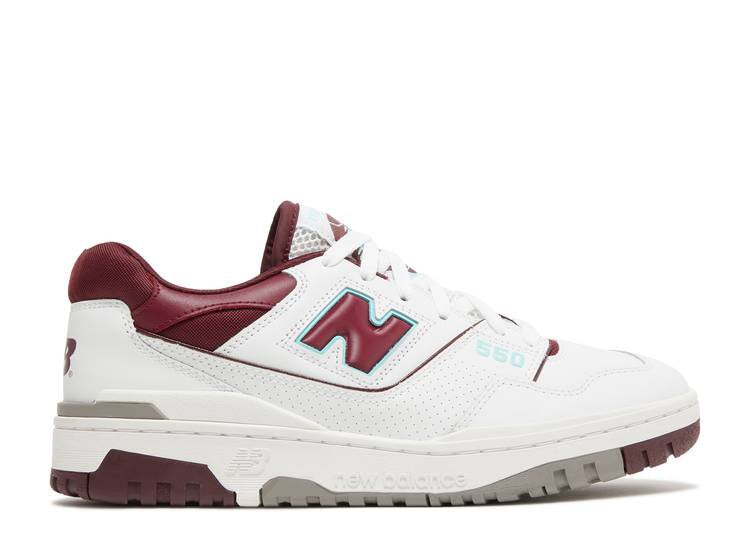 Davenzarry - New Balance 550 'Burgundy Turquoise' - Image 1