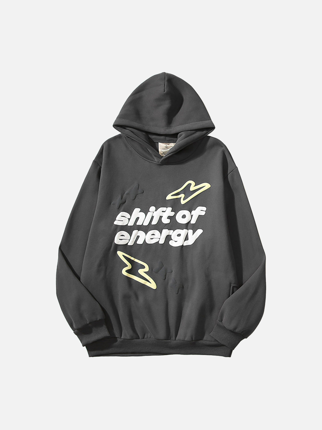 Fushya X Broken Planet Shift of Energy Kapüşonlu Üst 