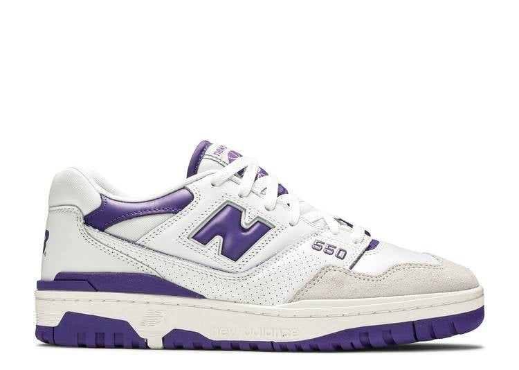 Davenzarry | New Balance 550 'White Purple' | View 1
