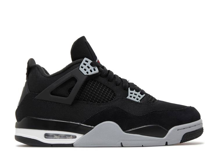 Davenzarry | Air Jordan 4 Retro SE 'Black Canvas' | View 1