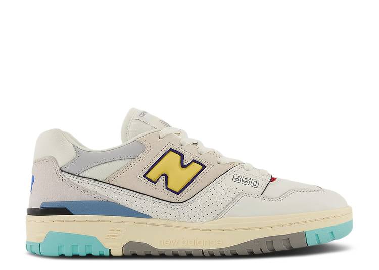 Davenzarry | New Balance 550 'Sea Salt Yellow' | View 1