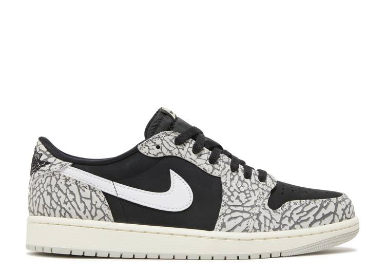 Davenzarry | Air Jordan 1 Retro Low OG 'Black Cement' | View 1