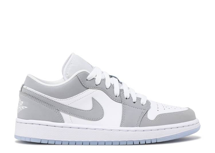 Davenzarry | Women's Air Jordan 1 Low 'White Wolf Grey' | View 1
