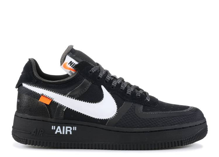 Davenzarry | Off-White x Air Force 1 Low 'Black' | View 1
