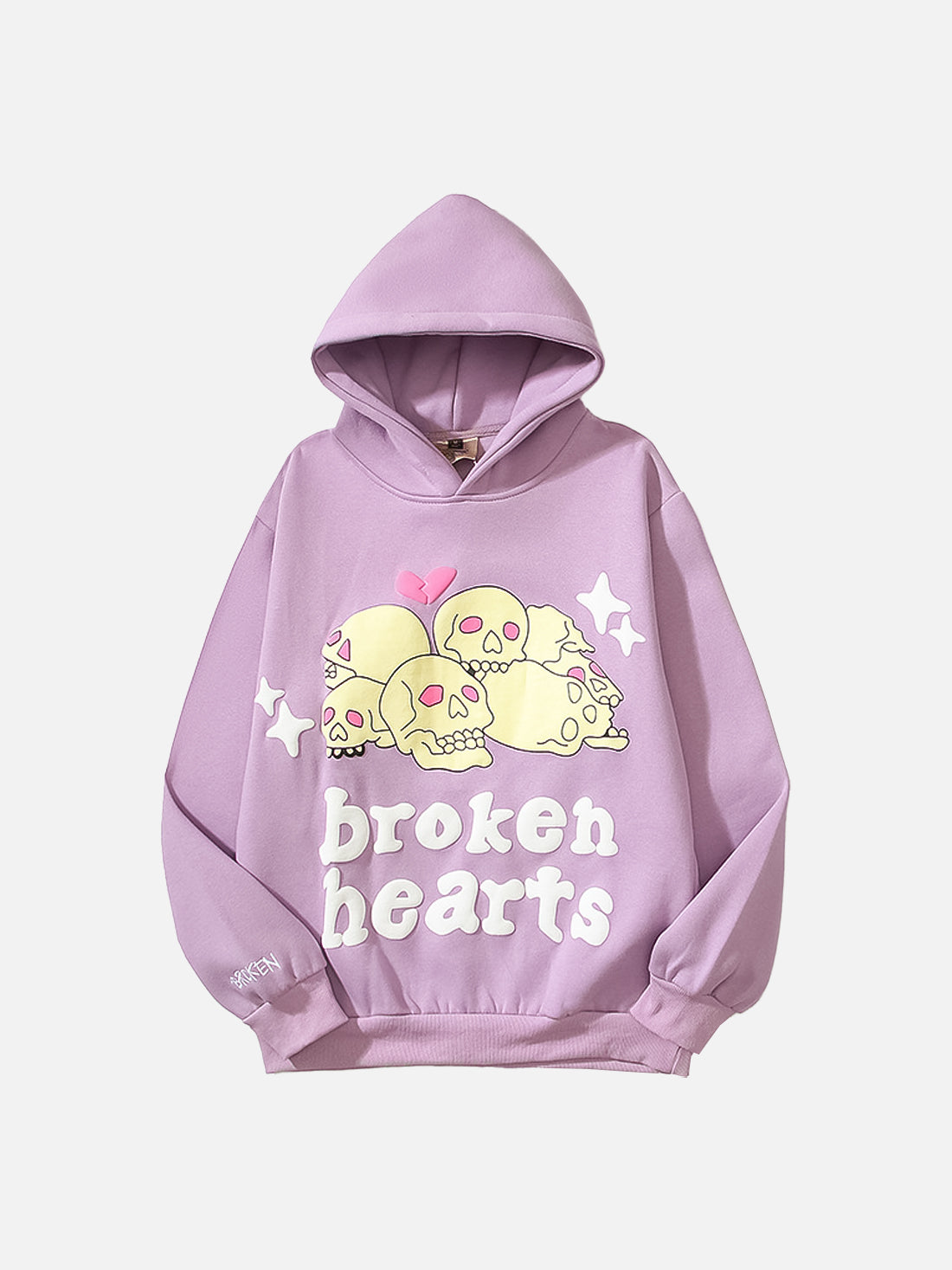 Fushya X Broken Planet Broken Hearts Kapüşonlu Üst 