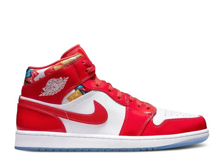 Air Jordan 1 Mid SE Gs 'Barcelona Sweater'