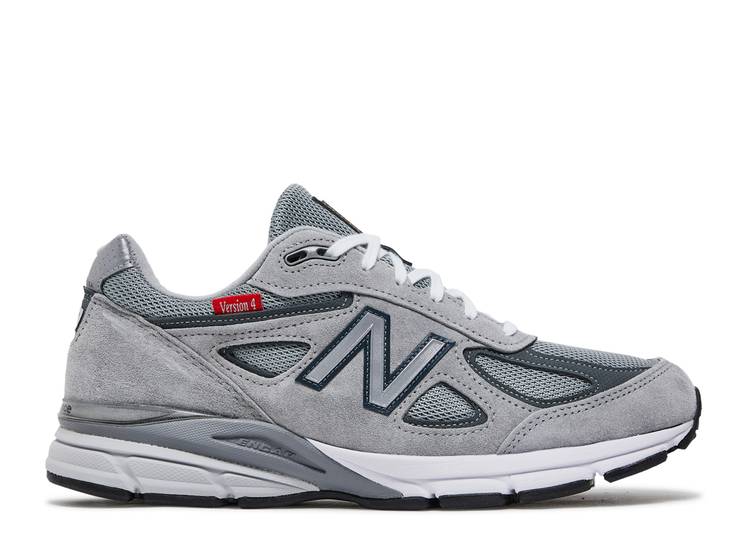 Davenzarry - New Balance 990V4 Made In USA 'Red Label - Grey' - Image 1