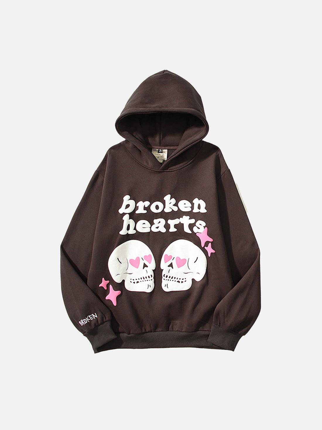 Fushya X Broken Planet Broken Hearts Kapüşonlu Üst 