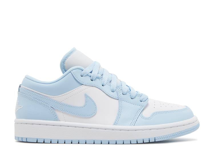 Davenzarry | Women's Air Jordan 1 Low 'Ice Blue' | View 1