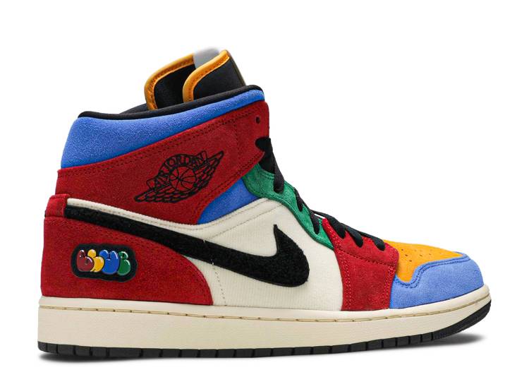 Davenzarry - Blue The Great x Air Jordan 1 Mid 'Fearless' - Image 3