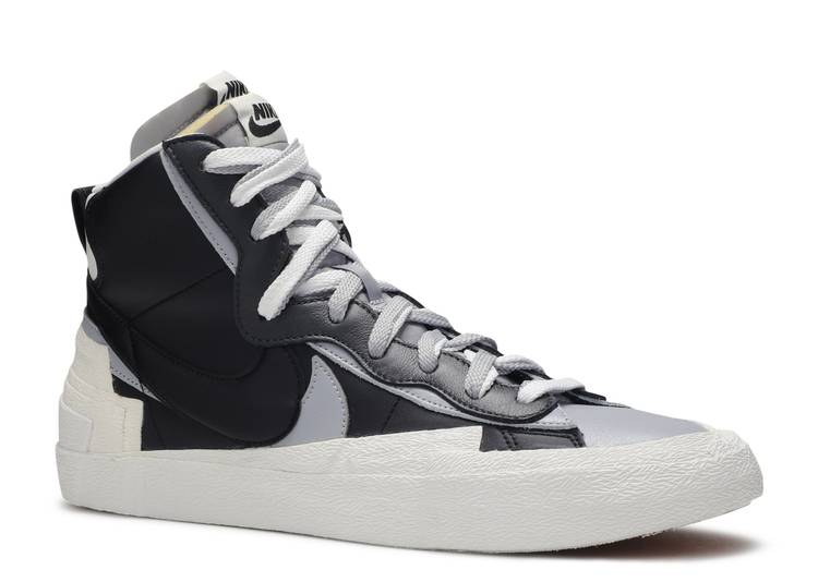 Davenzarry | Sacai x Blazer Mid 'Black Grey' | View 2