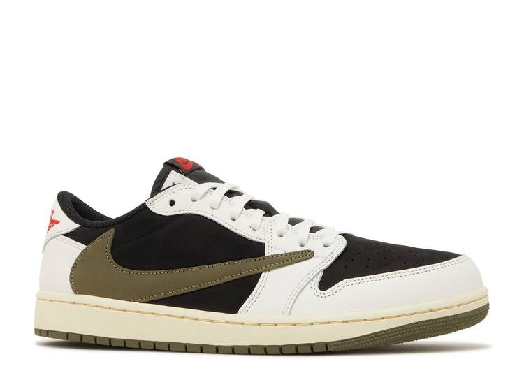 Davenzarry | Travis Scott x Women's Air Jordan 1 Retro Low OG 'Olive' | View 2