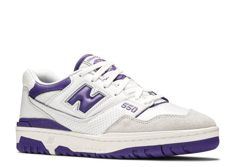 Davenzarry | New Balance 550 'White Purple' | View 2