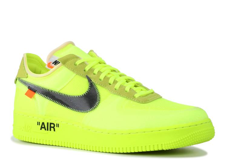 Davenzarry | Off-White x Air Force 1 Low 'Volt' | View 2