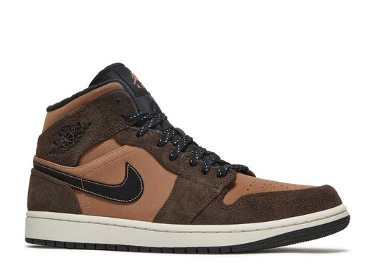 Davenzarry - Air Jordan 1 Mid SE 'Dark Chocolate' - Image 2