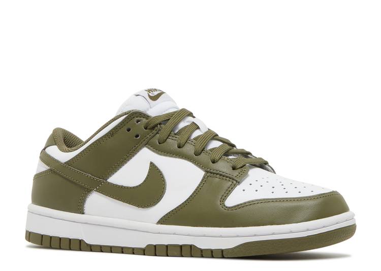 Davenzarry | Women's Dunk Low 'Medium Olive' | View 2