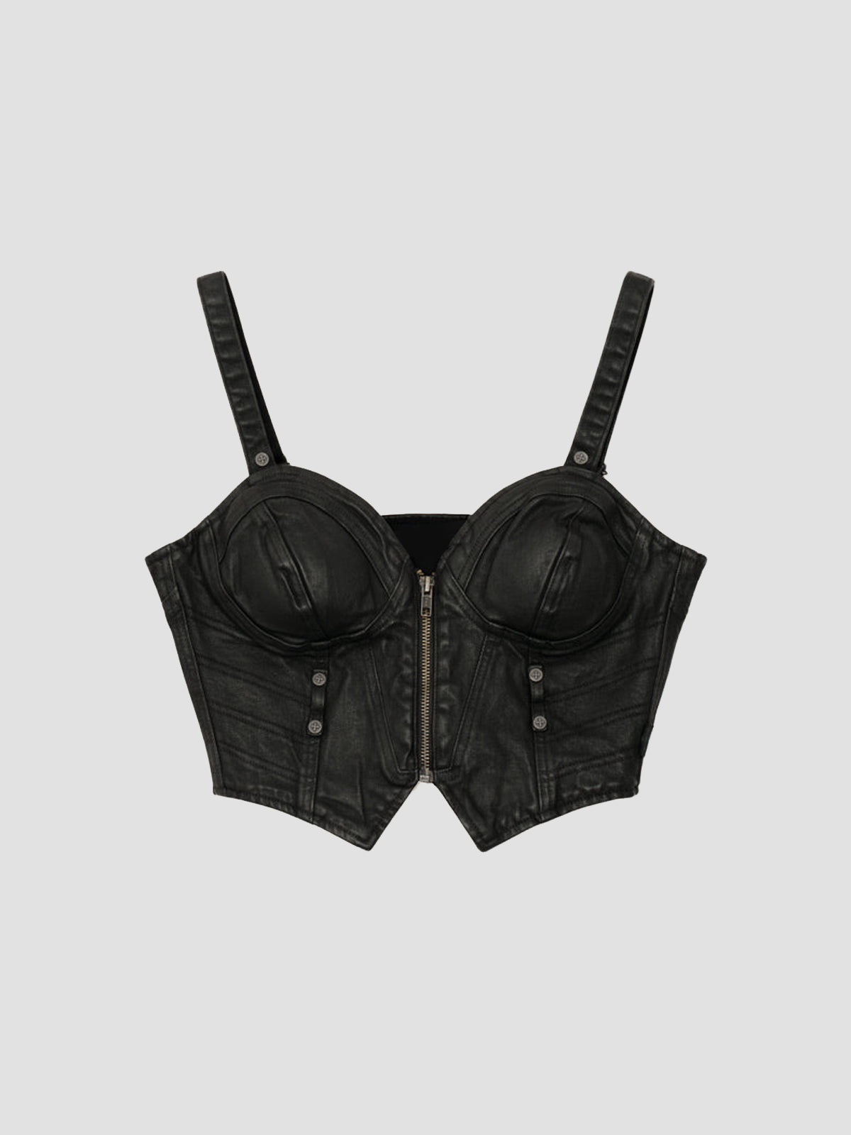 Fushya SMFK "80s tape" Street Leather Cropped