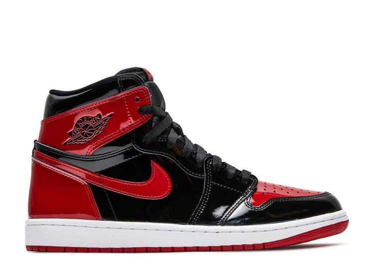 Davenzarry | Air Jordan 1 Retro High OG 'Patent Bred' | View 1