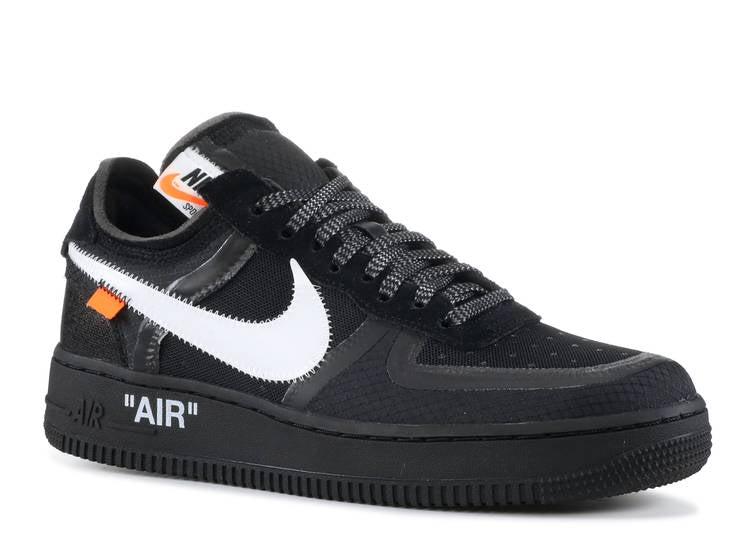 Davenzarry | Off-White x Air Force 1 Low 'Black' | View 2
