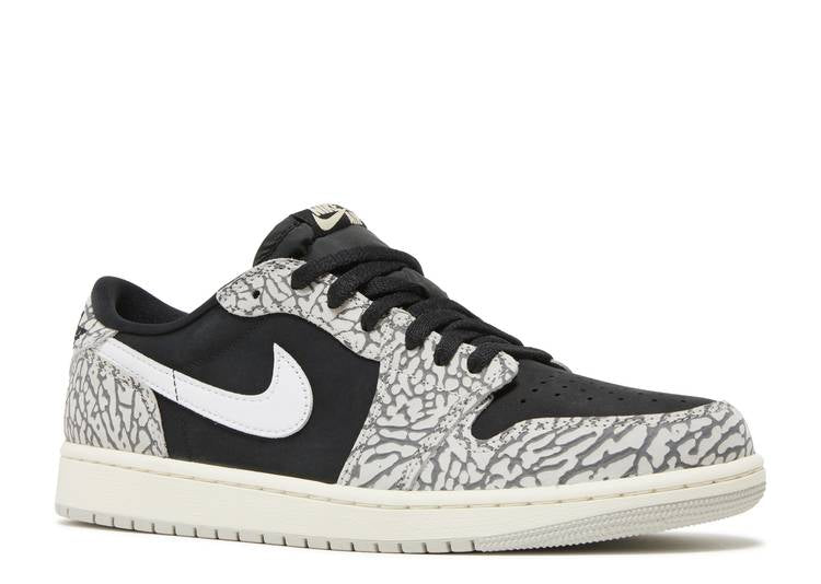 Davenzarry | Air Jordan 1 Retro Low OG 'Black Cement' | View 2