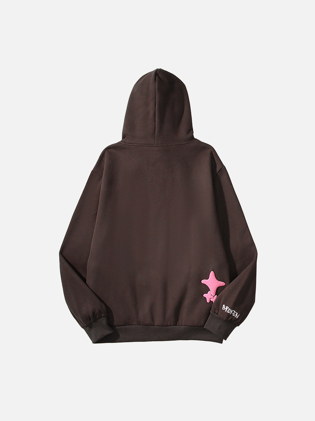Fushya X Broken Planet Broken Hearts Kapüşonlu Üst 