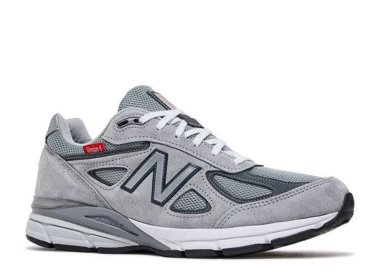 Davenzarry - New Balance 990V4 Made In USA 'Red Label - Grey' - Image 2