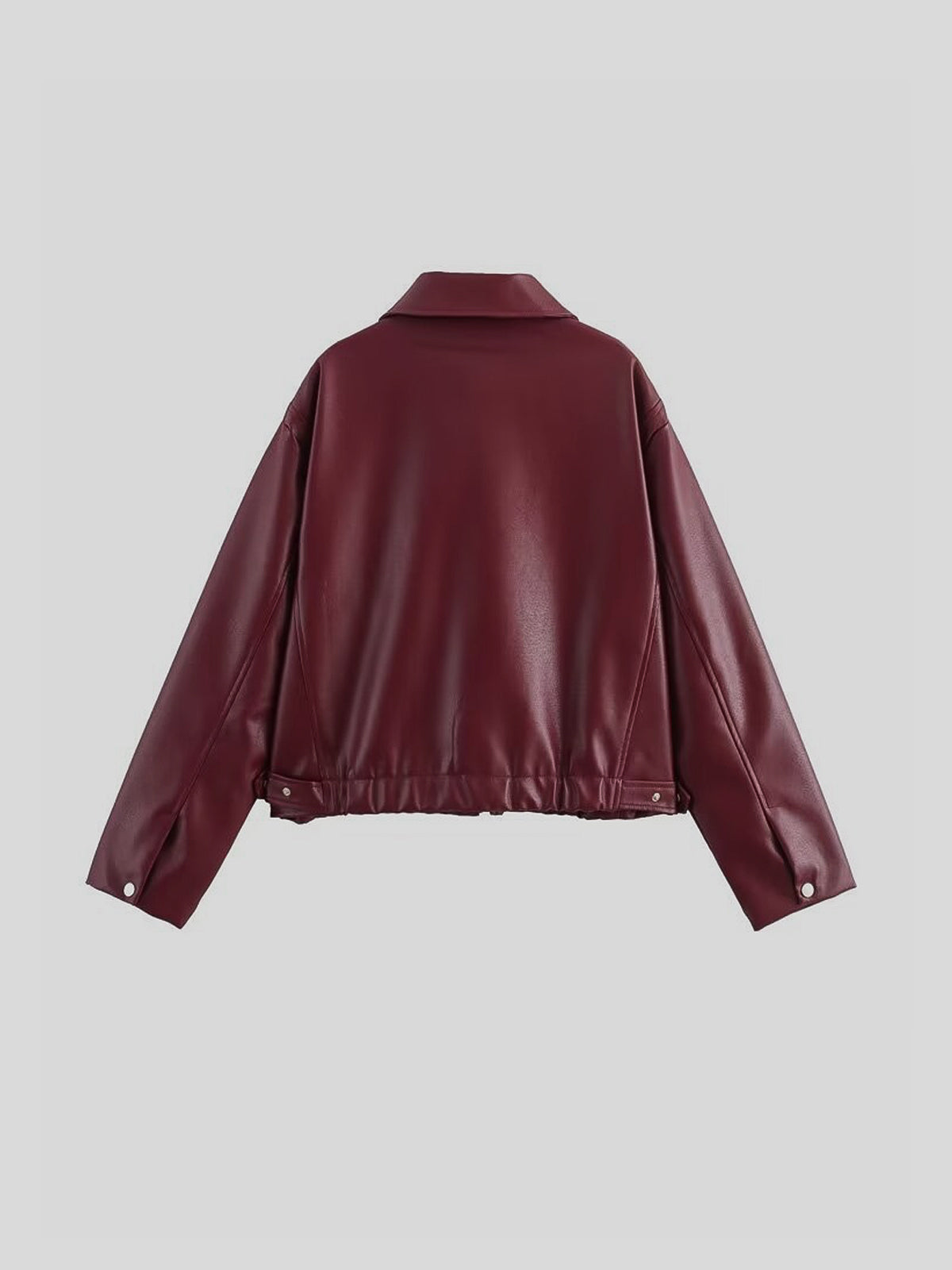 Fushya "80s" Cherry Lady Vintage Leather Jacket
