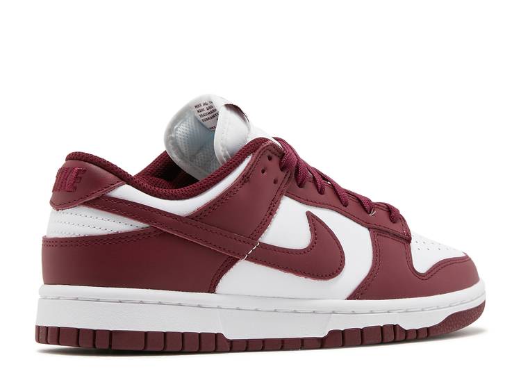 Davenzarry | Women's Dunk Low 'Bordeaux' | View 3