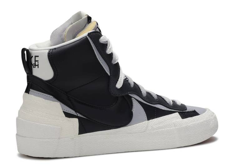 Davenzarry | Sacai x Blazer Mid 'Black Grey' | View 3