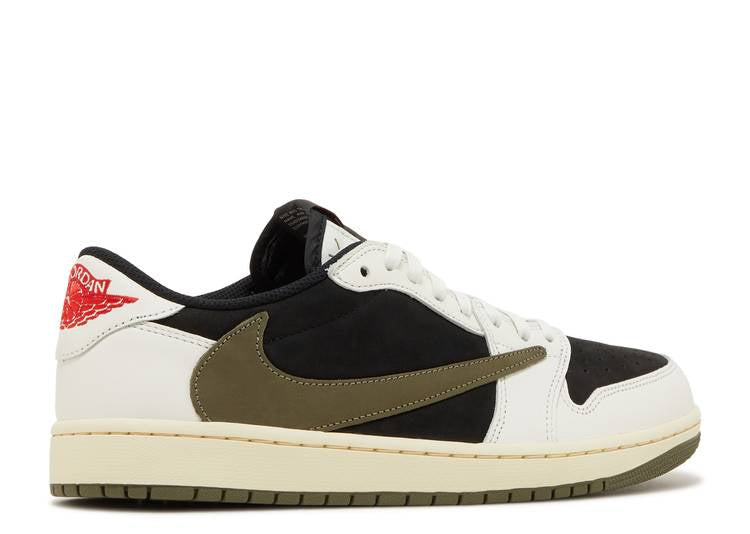 Davenzarry | Travis Scott x Women's Air Jordan 1 Retro Low OG 'Olive' | View 3