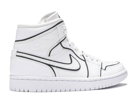 Davenzarry - Women's Air Jordan 1 Mid SE 'Iridescent Trim' - Image 2