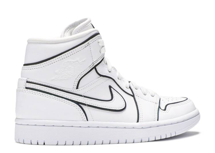 Davenzarry | Women's Air Jordan 1 Mid SE 'Iridescent Trim' | View 2