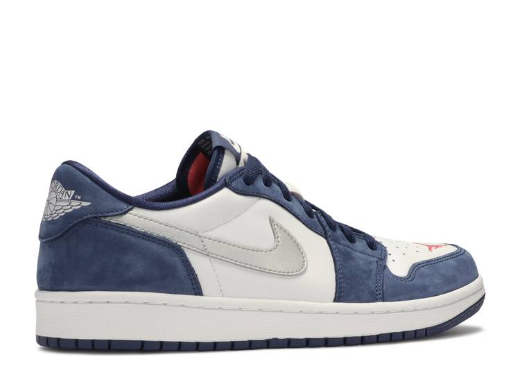 Davenzarry | Eric Koston x Air Jordan 1 Low Sb 'Midnight Navy' | View 3